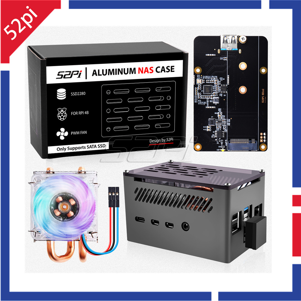52Pi Raspberry Pi 4-Gehäuse, A – Argon One V3 M.2 Nvme Case Bewertung und Preis