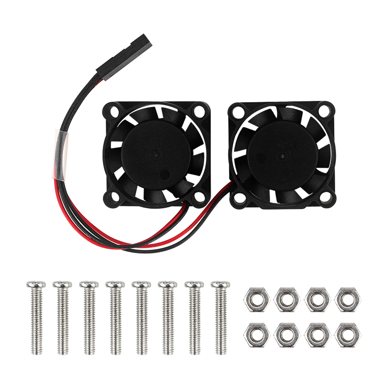 Doppelter Kühlerlüfter für Ras – Raspberry Pi Water Cooling Kit Bewertung und Preis